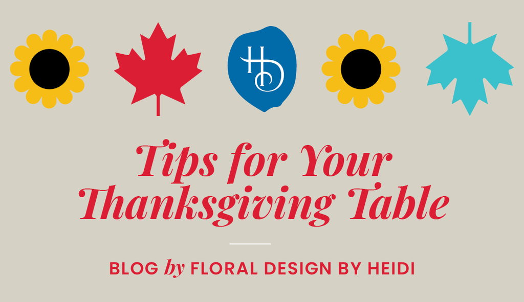 5 Tips for Your Thanksgiving Table