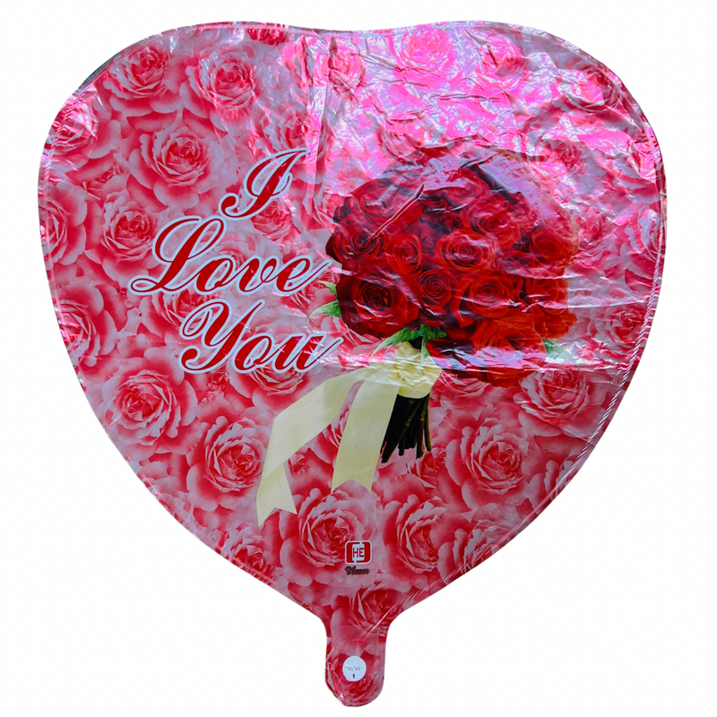 # 54 I Love You Rose Bouquet Balloon