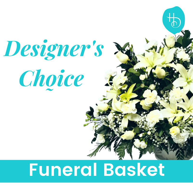 Designer's Choice Funeral Basket