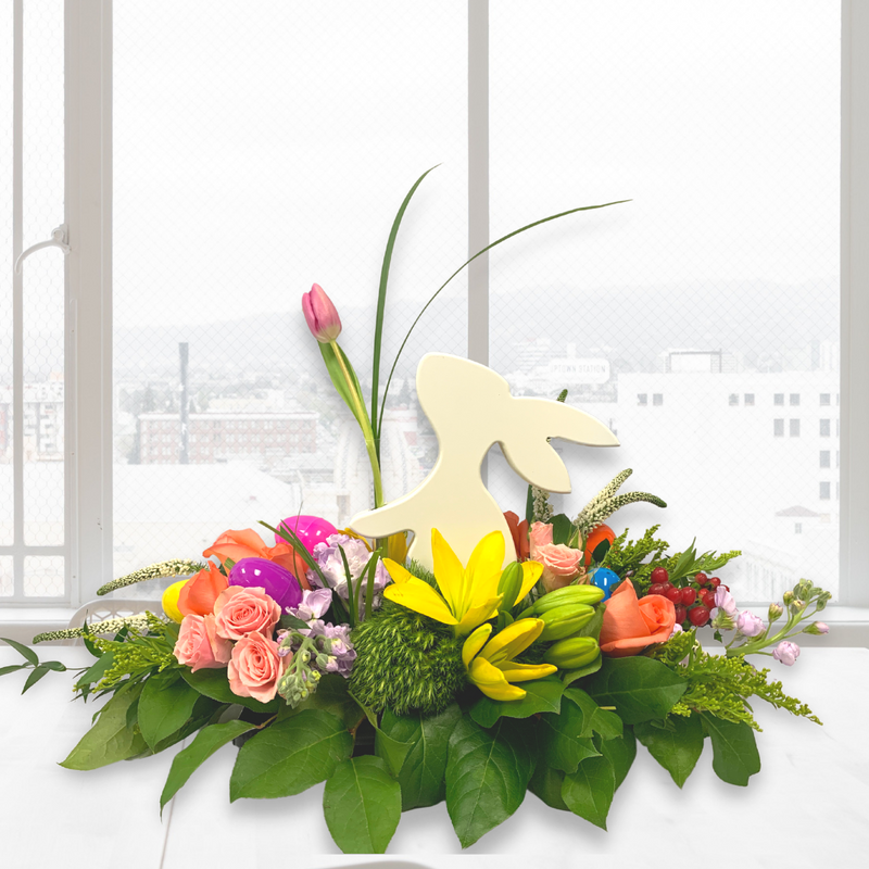 Bunny Bud Vase Centerpiece