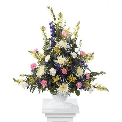 Flower Delivery Florist Funeral Sympathy Naples Loving Grace Tribute Basket