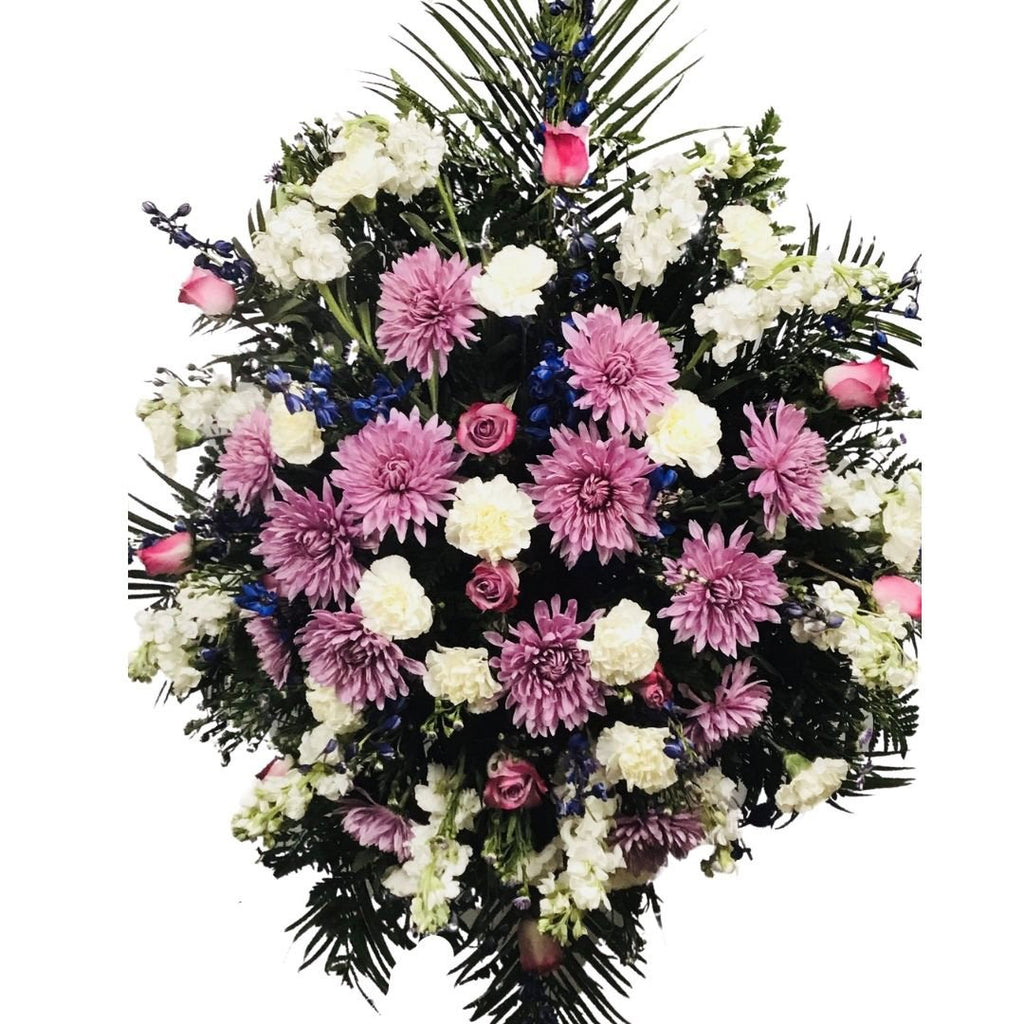 Flower Delivery Florist Funeral Sympathy Naples Monet S Standing Spray