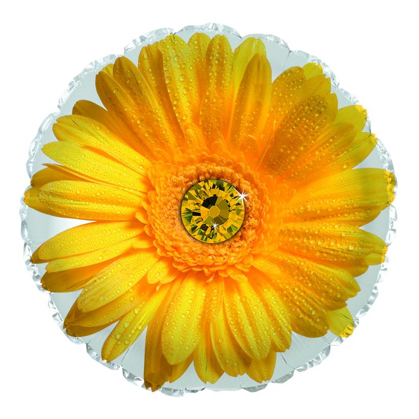 Flower Delivery Florist Same Day Naples 22 Yellow Daisy Balloon.Jpg