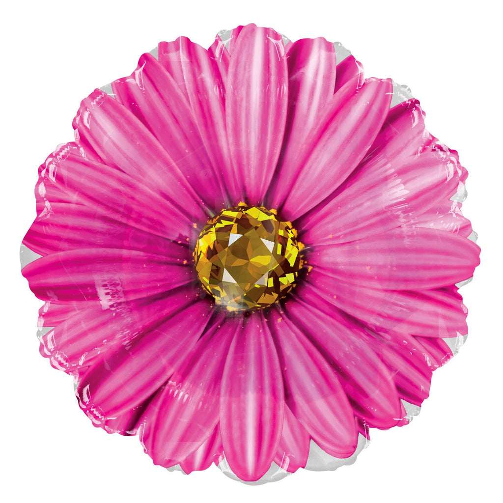 Flower Delivery Florist Same Day Naples 29 Hot Pink Daisy Balloon 1.Jpg